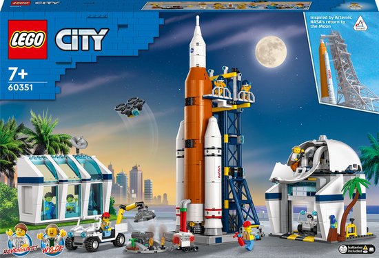 LEGO 60351 Raketlanceerbasis