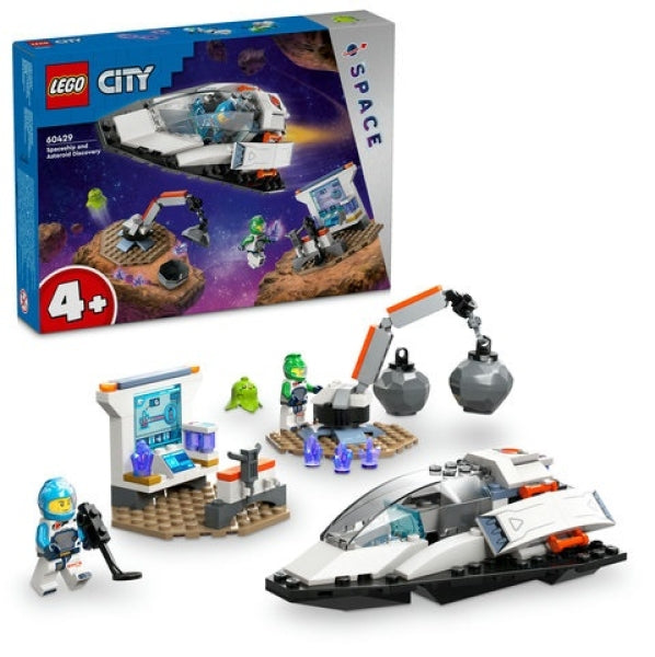 LEGO 60429 Ruimteschip en Ontdekking van Asteroide