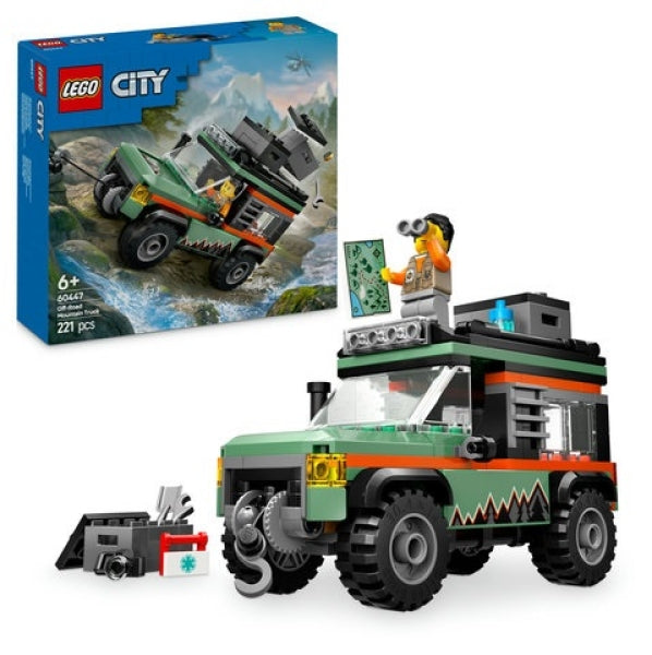 LEGO 60447 4x4 Terreinwagen voor in de Bergen