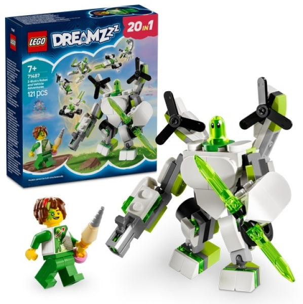 LEGO 71487 Z-Blobs Robot- en Voertuigavonturen