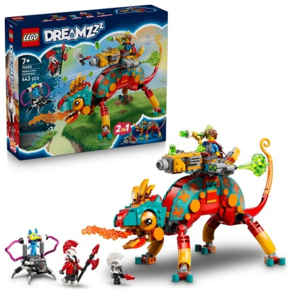 LEGO 71492 Mateo's Vuurkameleon