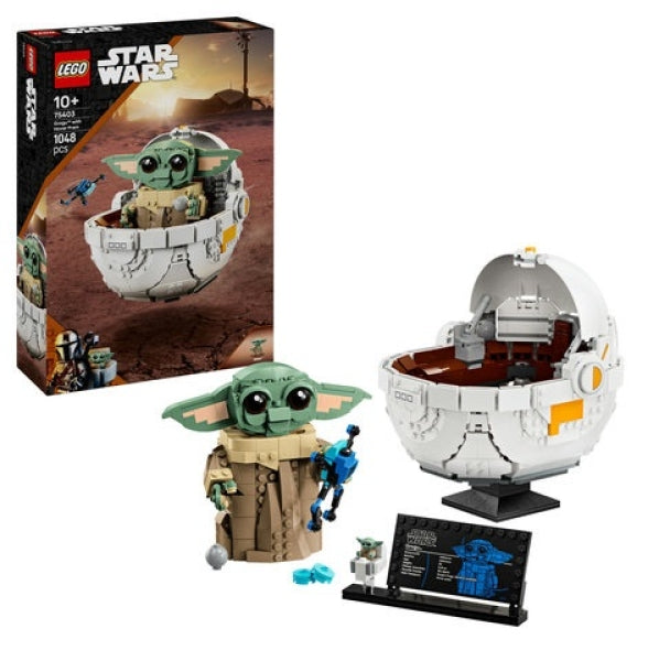 LEGO 75403 Grogu met Zweefkinderwagen