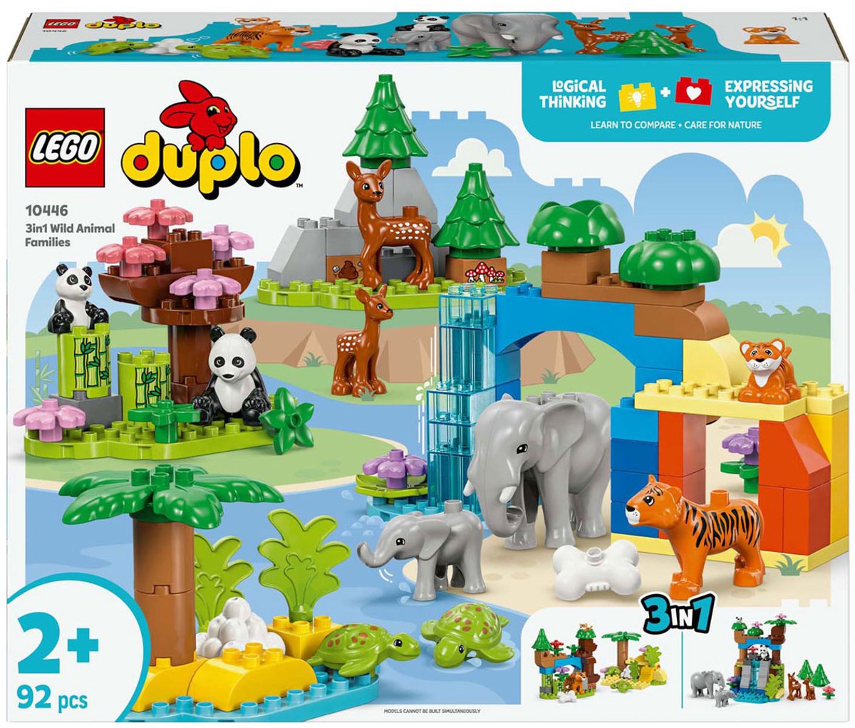 DUPLO 10446 3-in-1 Families van Wilde Dieren