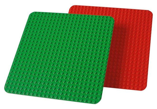 DUPLO 9071 Grondplaten ROOD en GROEN