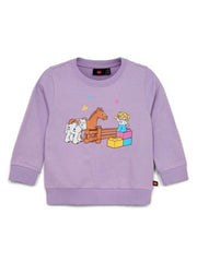 DUPLO Sweatshirt LICHTPAARS (LWSCOPE 200 - Maat 98)