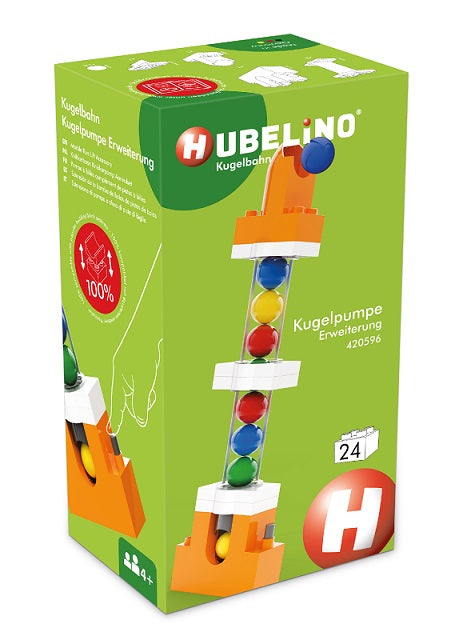 HUBELINO 24-Delige Uitbreidingsset Knikkerpomp Lift
