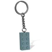 LEGO Sleutelhanger Steen 2x4 ZANDBLAUW