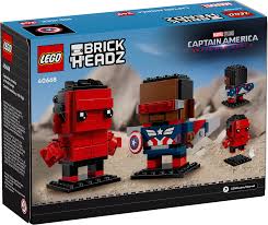 LEGO 40668 Captain America en Rode Hulk Figuren