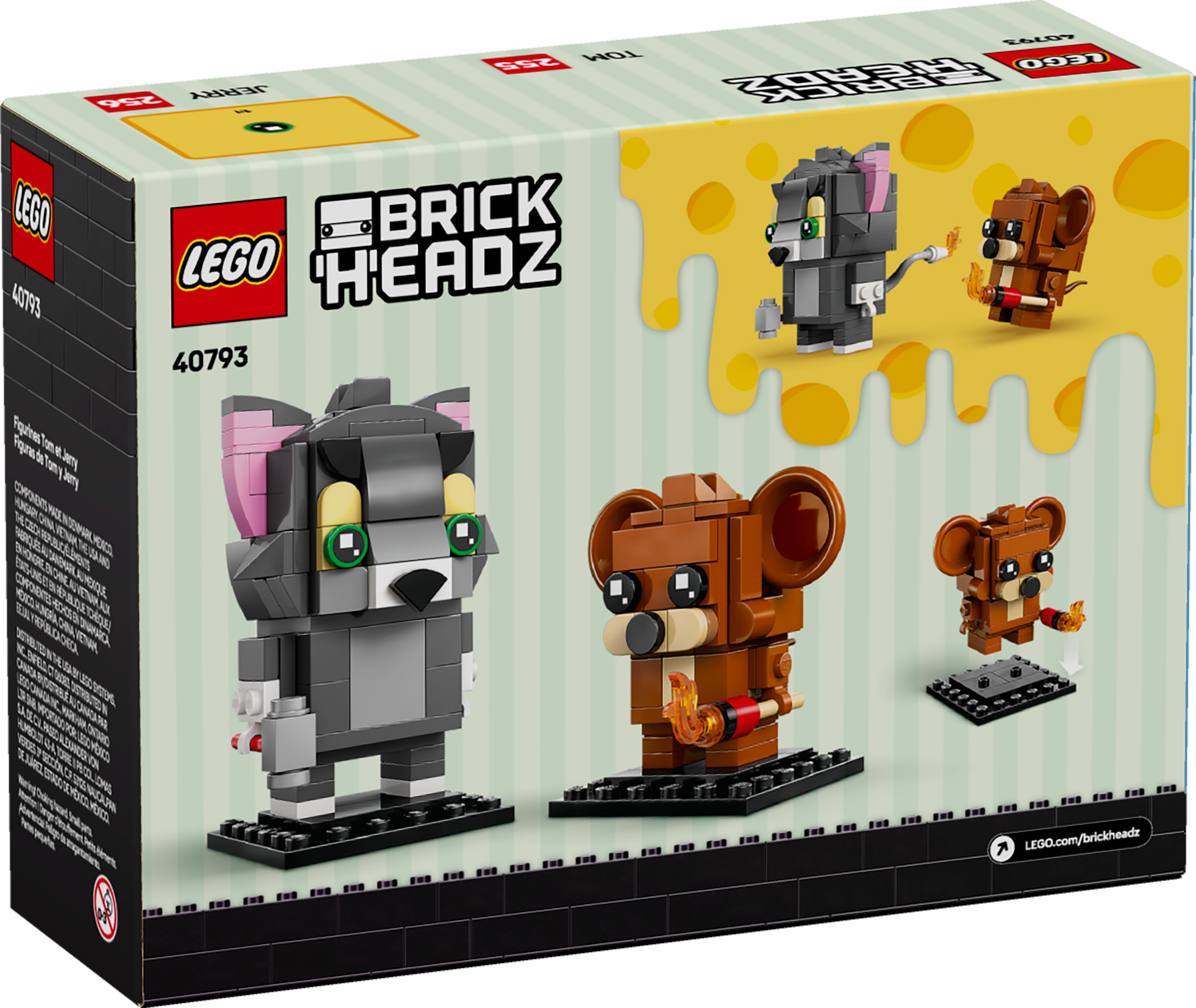 LEGO 40793 Tom en Jerry Figuren