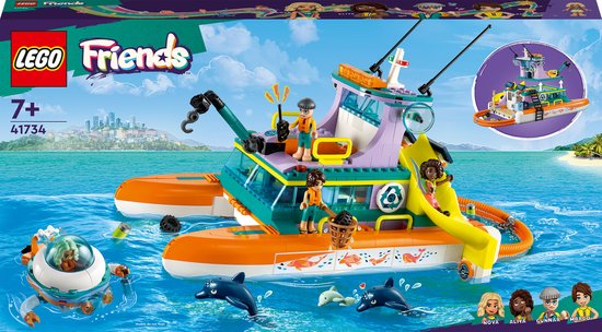 LEGO 41734 Reddingsboot op Zee