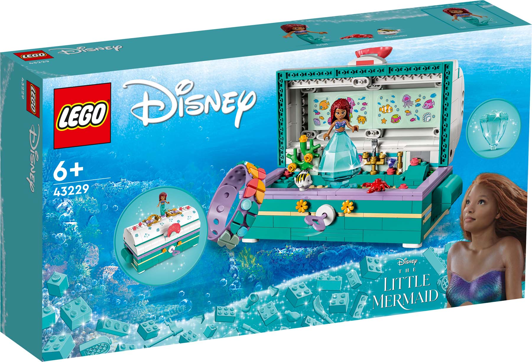 LEGO 43229 De Schatkist van Ariël