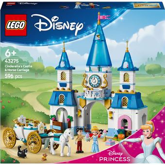LEGO 43275 Assepoesters Kasteel en Paardenkoets