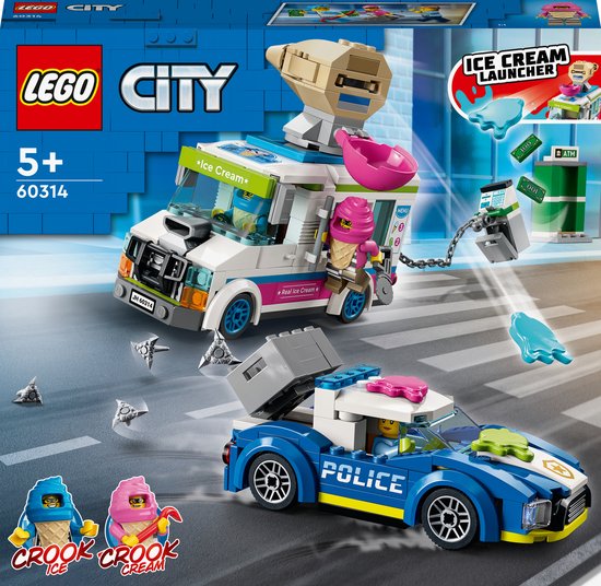LEGO 60314 IJswagen Achtervolging