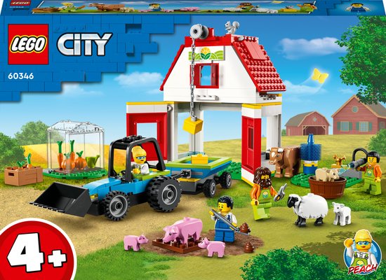 LEGO 60346 Schuur en Boerderijdieren