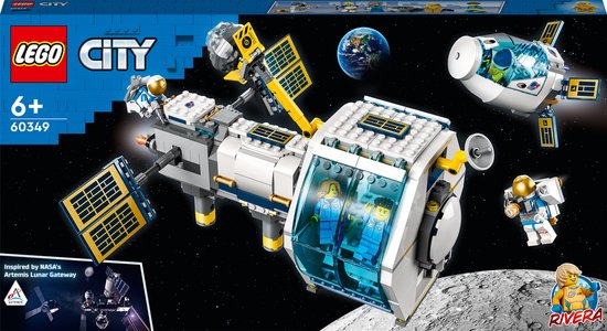 LEGO 60349 Ruimtestation op de Maan