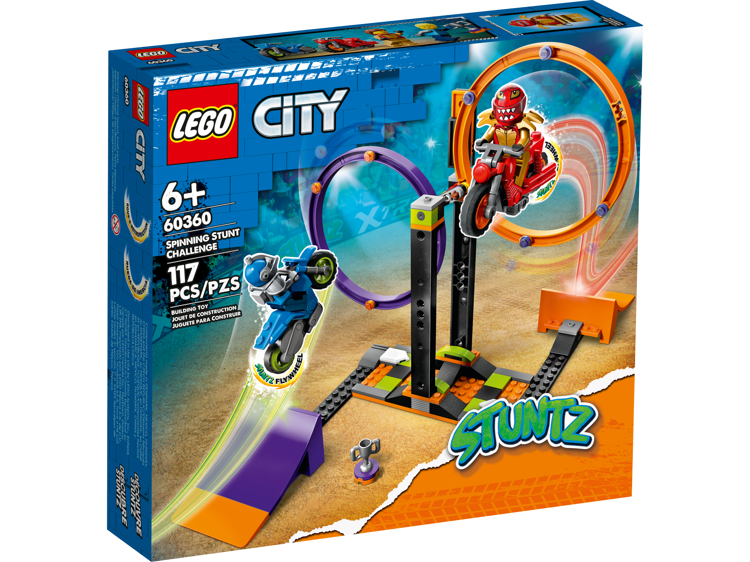 LEGO 60360 Spinning Stunt Uitdaging