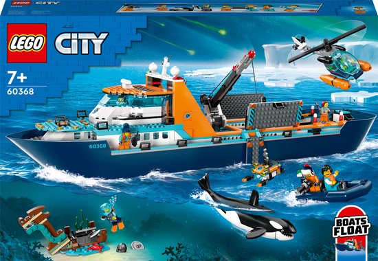 LEGO 60368 Poolonderzoeksschip