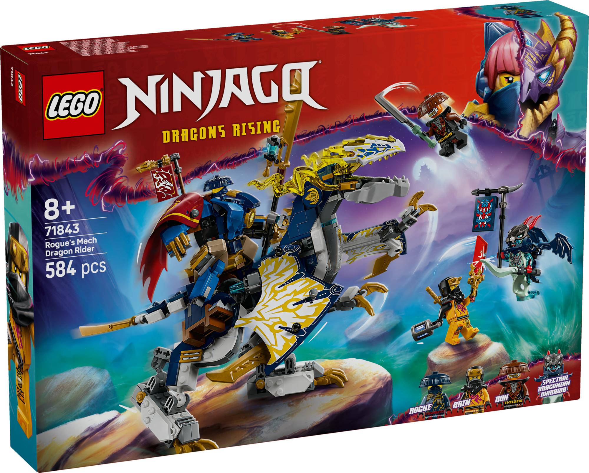 LEGO 71843 Rogue's Mecha Drakenrijder
