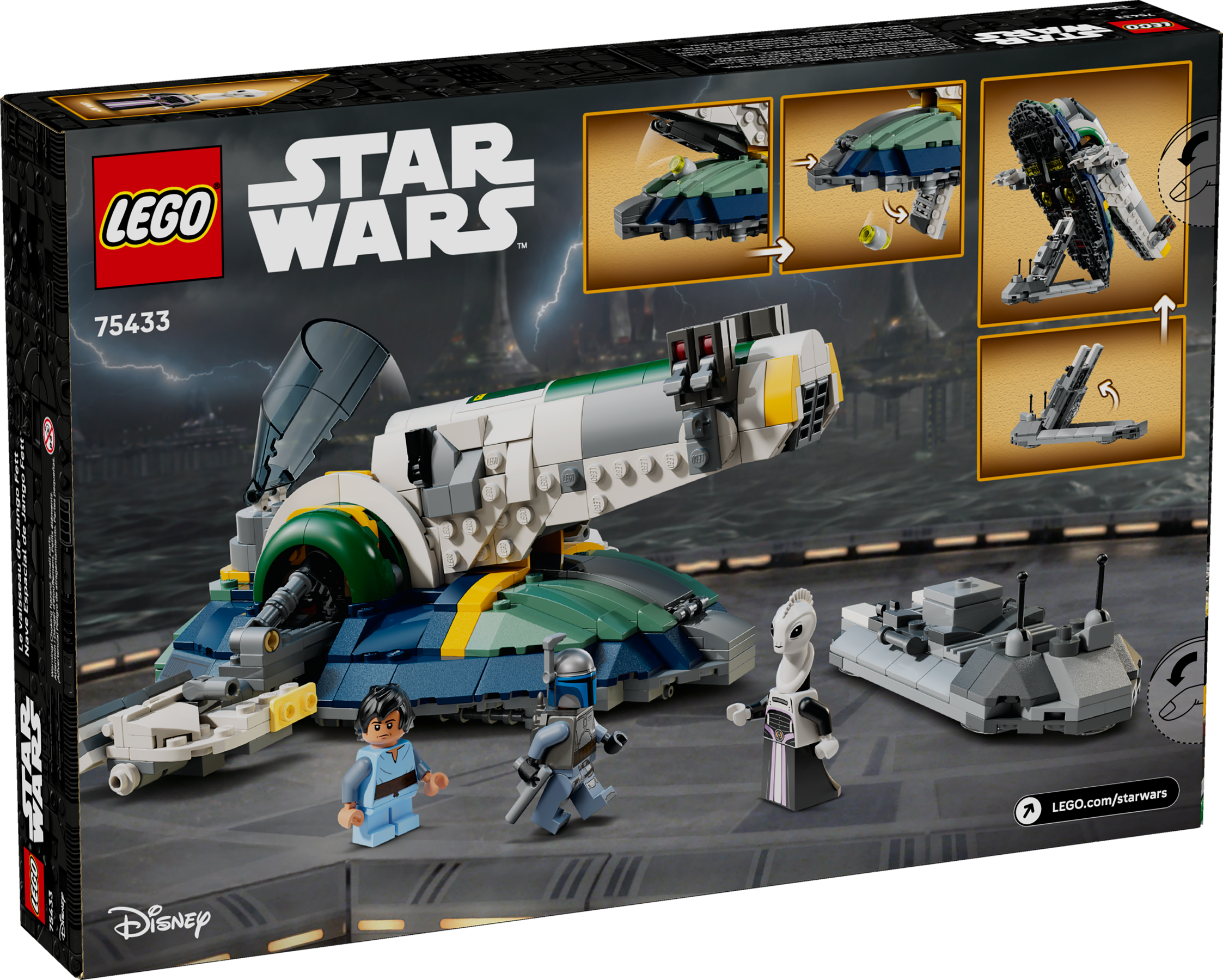 LEGO 75433 Jango Fetts Ruimteschip
