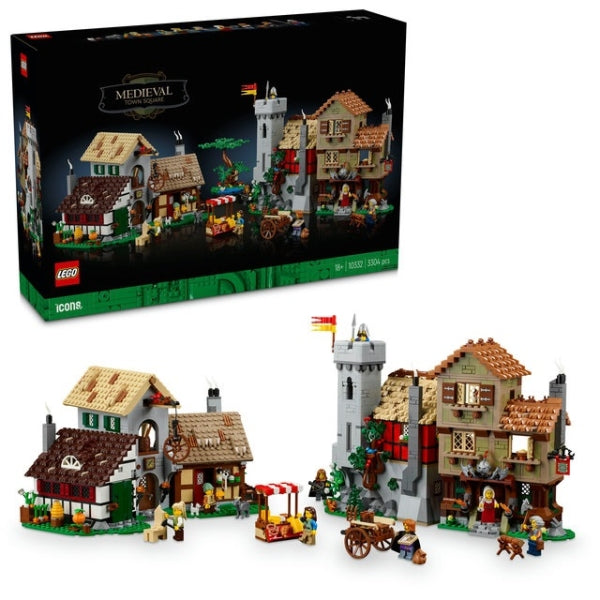 LEGO 10332 Middeleeuws Stadsplein