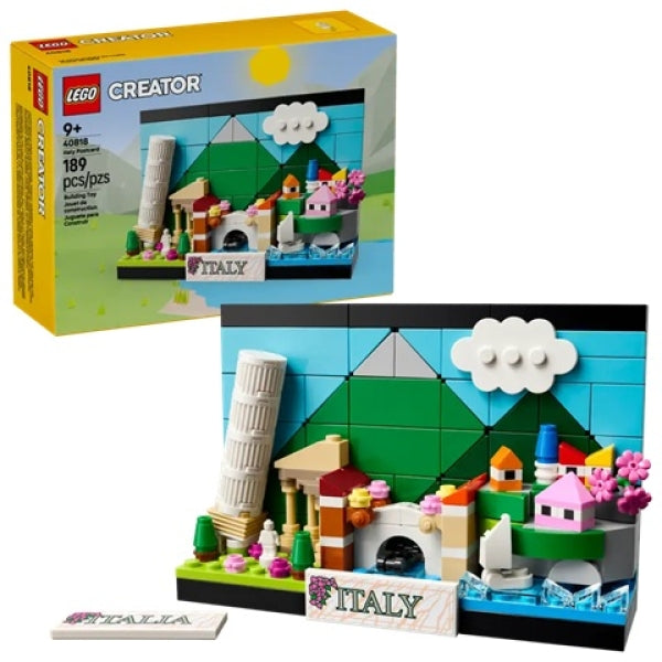 LEGO 40818 Ansichtkaart van Italië