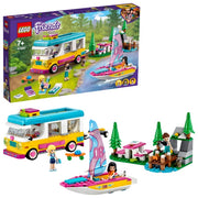 LEGO 41681 Boscamper en Zeilboot