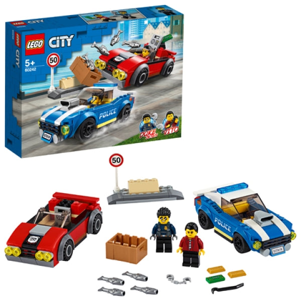 LEGO 60242 Politie Snelweg Arrestatie