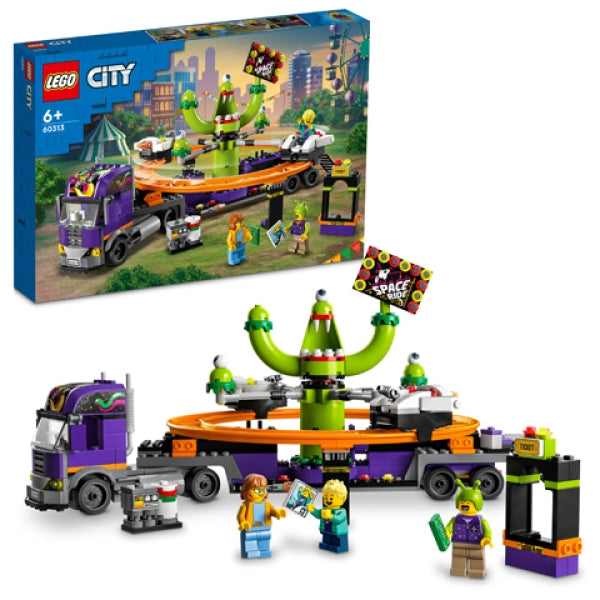 LEGO 60313 Ruimtereis Pretwagen