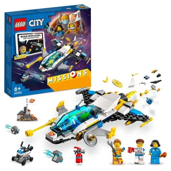 LEGO 60354 Ruimteschip voor Verkenningsmissies op Mars