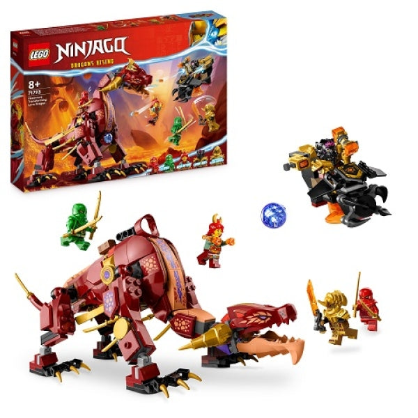 LEGO 71793 Heatwave Transformerende Lavadraak