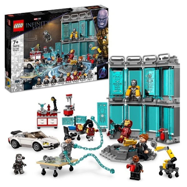 LEGO 76216 Iron Man Wapenkamer