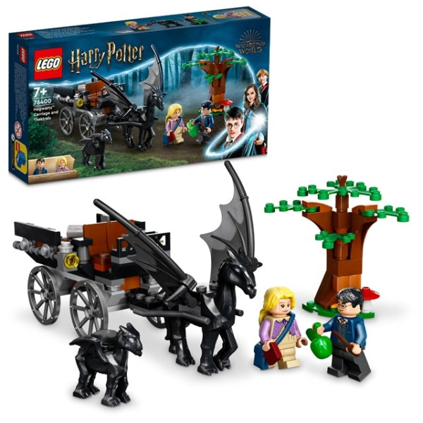 LEGO 76400 Zweinstein Rijtuig en Thestralissen