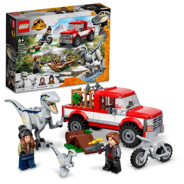 LEGO 76946 Blue & Beta Velociraptorvangst