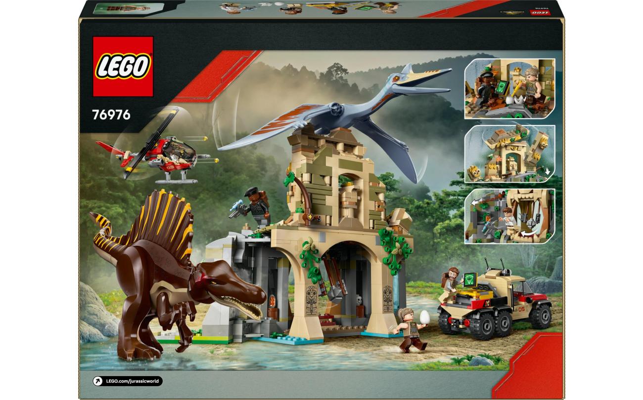 LEGO 76976 Spinosaurus en Quetzalcoatlus Luchtmissie