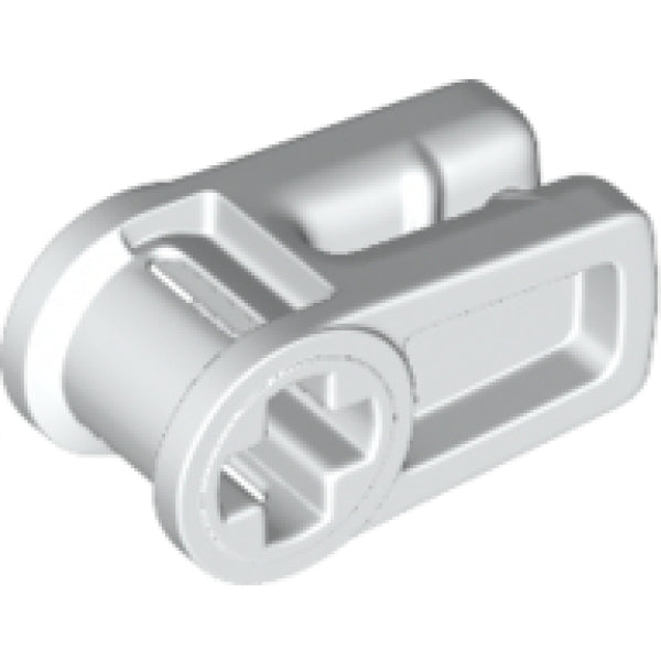 LEGO As- en Draad Connector WIT (10 stuks)