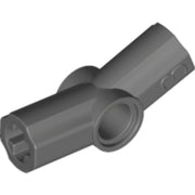 LEGO As en Pin Connector Gehoekt #3 DONKERGRIJS (100 stuks)