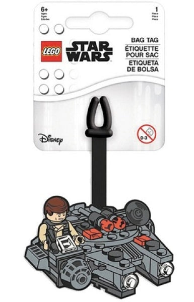LEGO Bagage Label Millennium Falcon