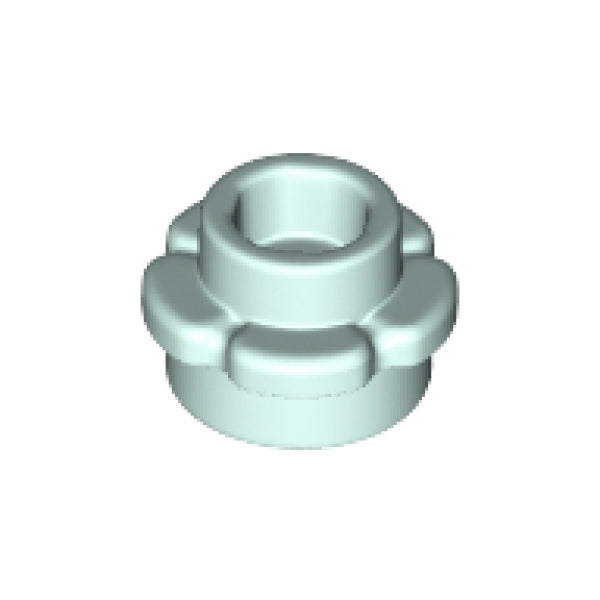 LEGO Bloem 1x1 met 5 Blaadjes LICHT AQUA (100 stuks)