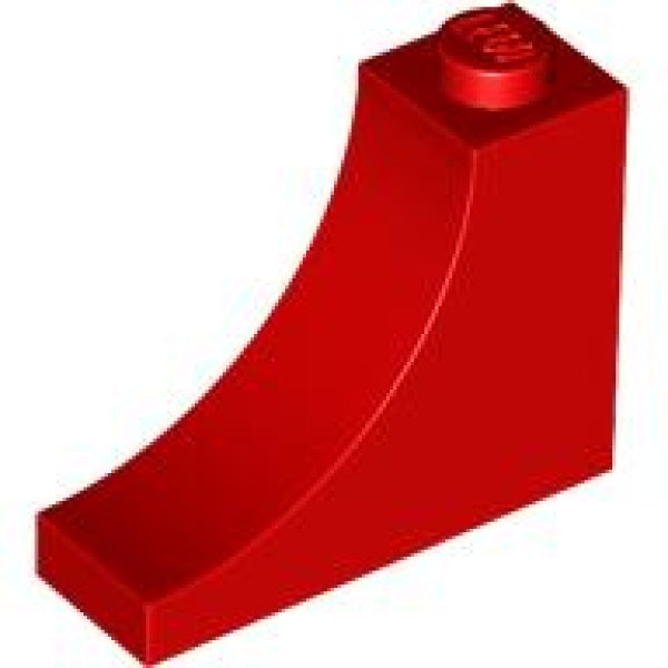 LEGO Boog 1x3x2 Inverted ROOD (100 stuks)