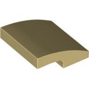 LEGO Boog 2x2 BEIGE (100 stuks)