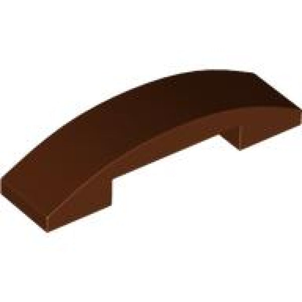 LEGO Boog 4x1 Dubbel BRUIN (100 stuks)