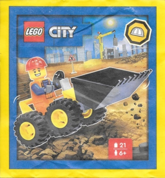 LEGO Bouwvakker met Graafmachine (Paperbag)