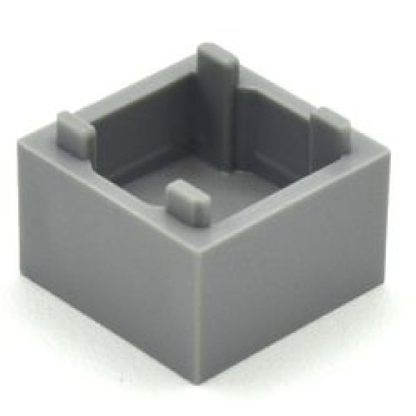 LEGO Box 2x2x1 LICHTGRIJS (10 stuks)