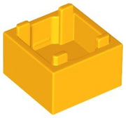 LEGO Box 2x2x1 OKERGEEL (10 stuks)