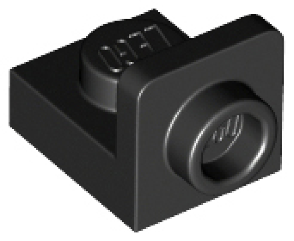 LEGO Bracket Inverted 1x1 - 1x1 ZWART (100 stuks)