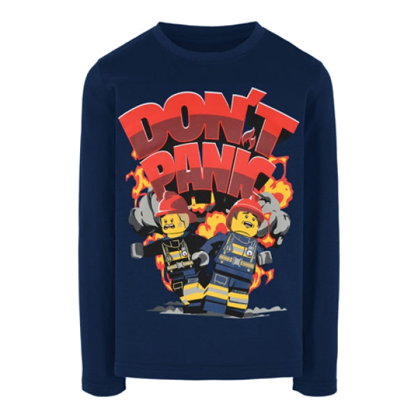 LEGO T-Shirt City DONKERBLAUW (M-22772 - Maat 98)