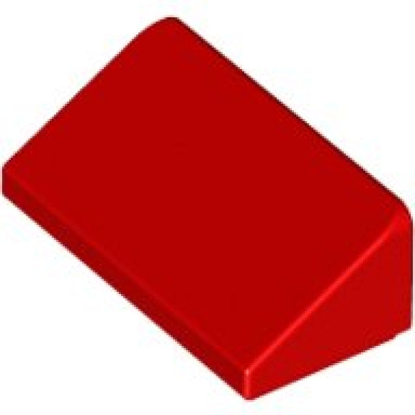 LEGO Dakpan 30 1x2 ROOD (100 stuks)
