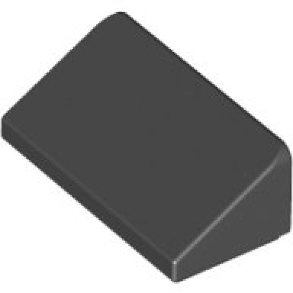LEGO Dakpan 30 1x2 ZWART (100 stuks)