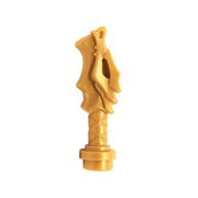 LEGO Drakenkop Handvat GOUDKLEURIG (10 stuks)