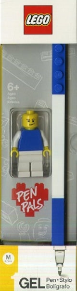 LEGO Gel Pen met Minifiguur BLAUW